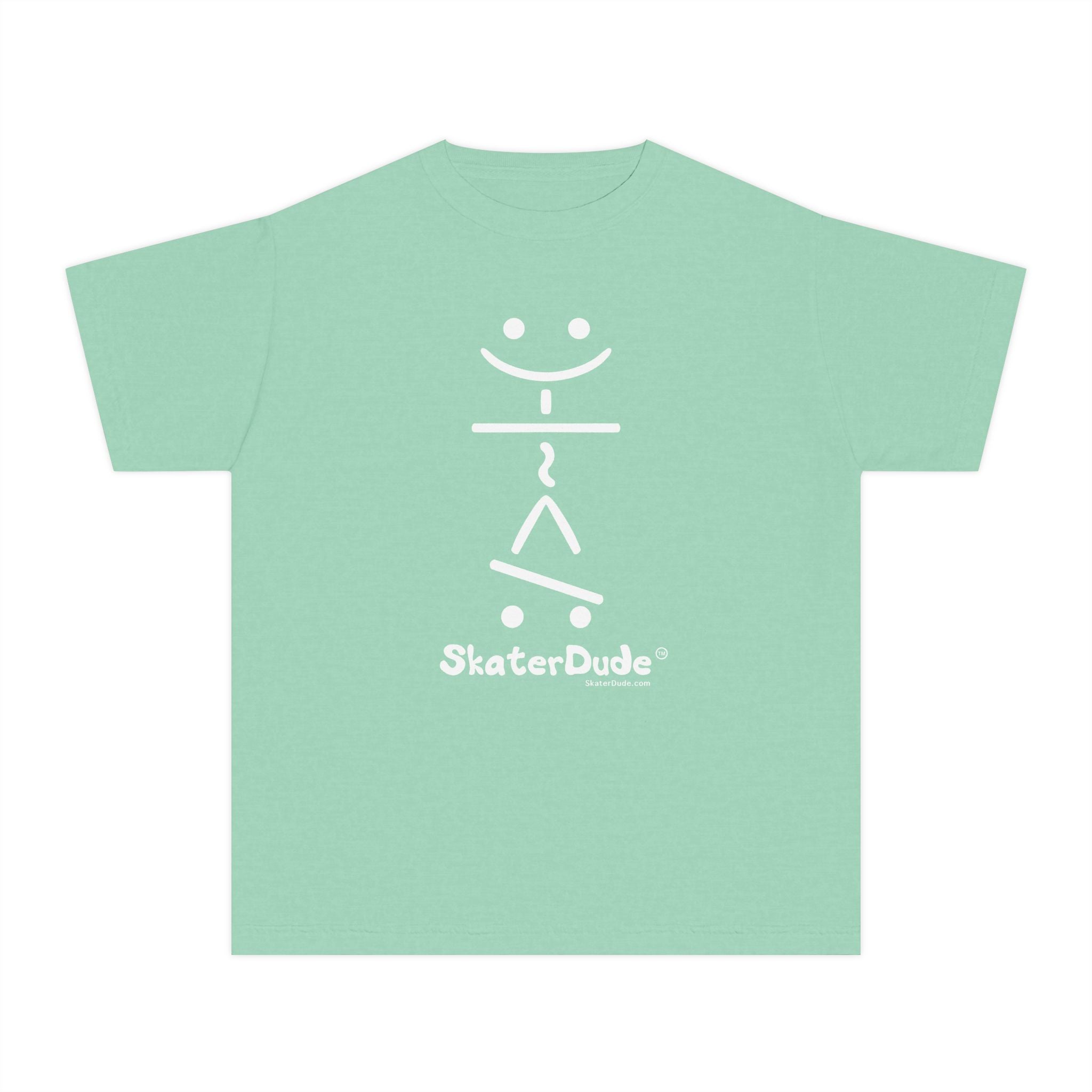 SkaterDude Youth Tee, Cool Youth T-Shirt, Skateboard Shirt for Kids, Casual Graphic Tee, Birthday Gift for Young Skaters