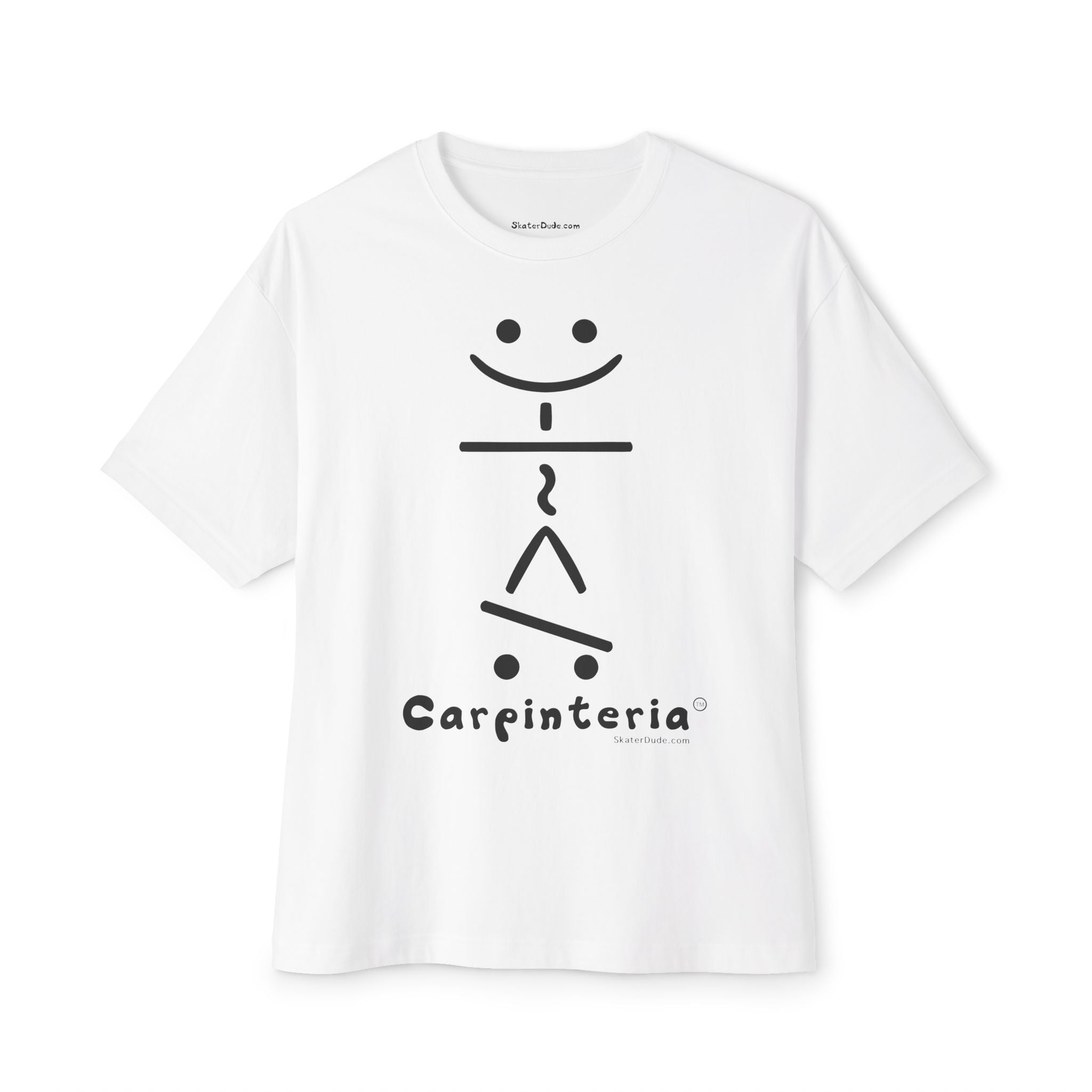 Playful Unisex Oversized Boxy Tee - Graphic Humor Shirt, Casual Streetwear, Gift for Friends, Modern Minimalist Style, Summer Essential