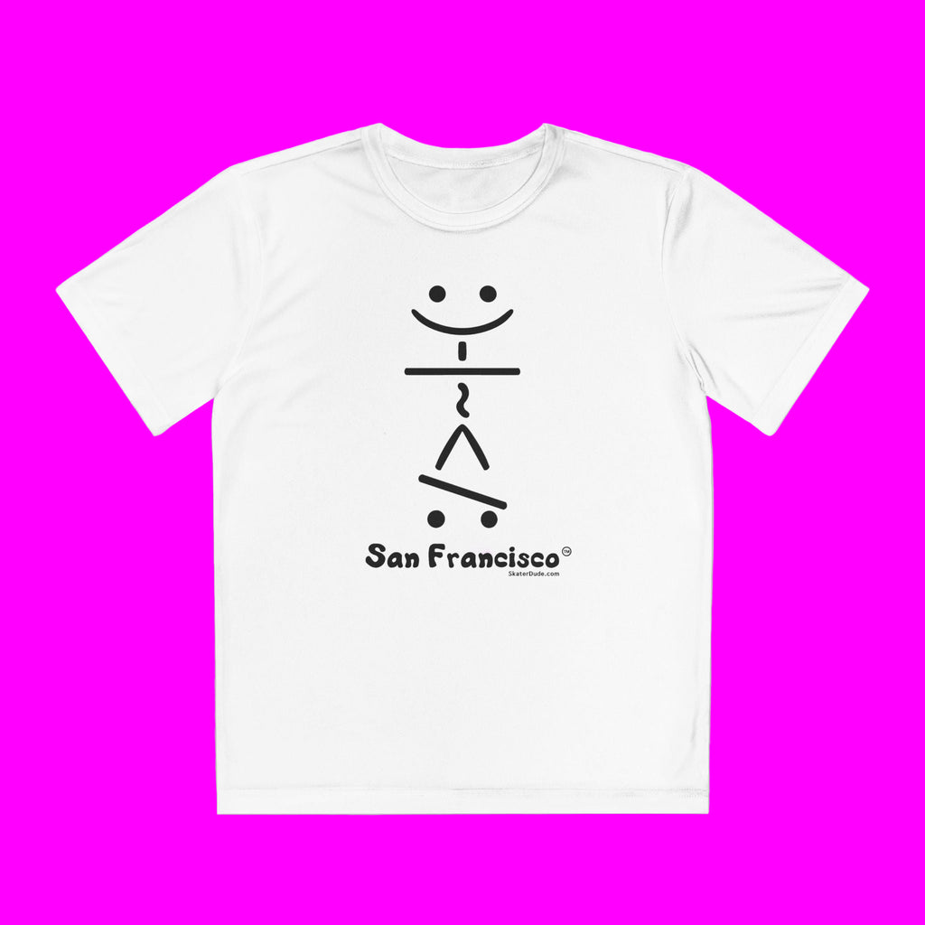 Youth Skateboard Tee, Cool Graphic Tee, San Francisco Youth Shirt, Trendy Kid's Top, Perfect Gift for Young Skaters, Streetwear Fashion