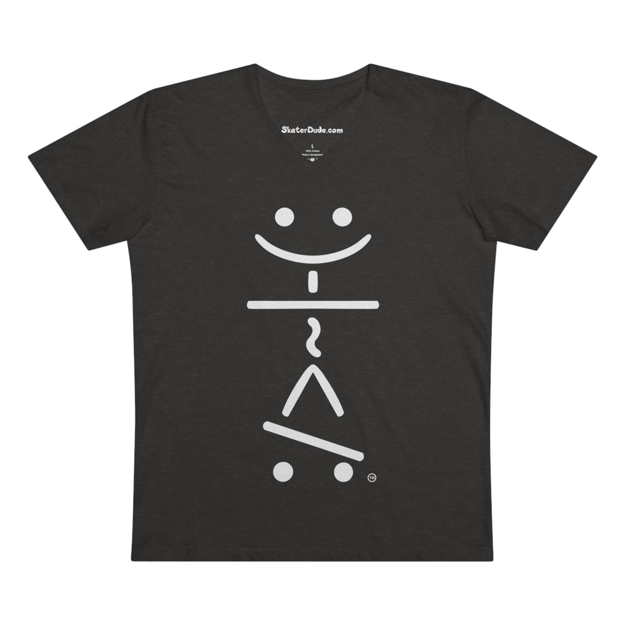 Cool Skateboarding V-Neck T-Shirt, Men's Casual Tee, Skate Style Shirt, Gift for Skaters, Trendy Streetwear, Summer Fashion