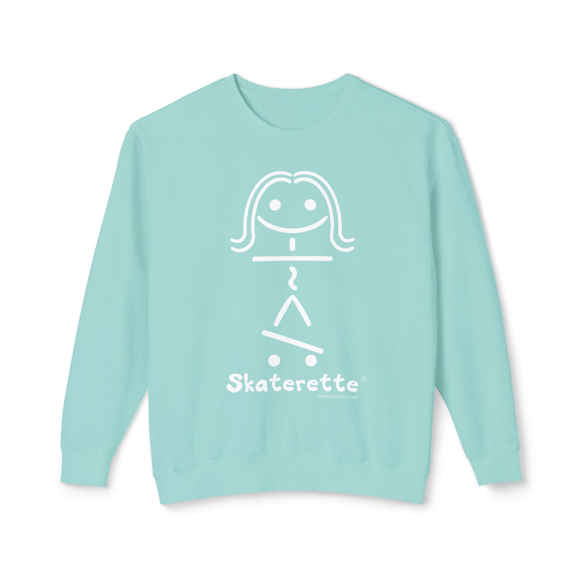 Skaterette Unisex Lightweight Crewneck Sweatshirt | Casual Skate Style, Gift for Skaters, Trendy Streetwear, Comfortable Layering, [...]