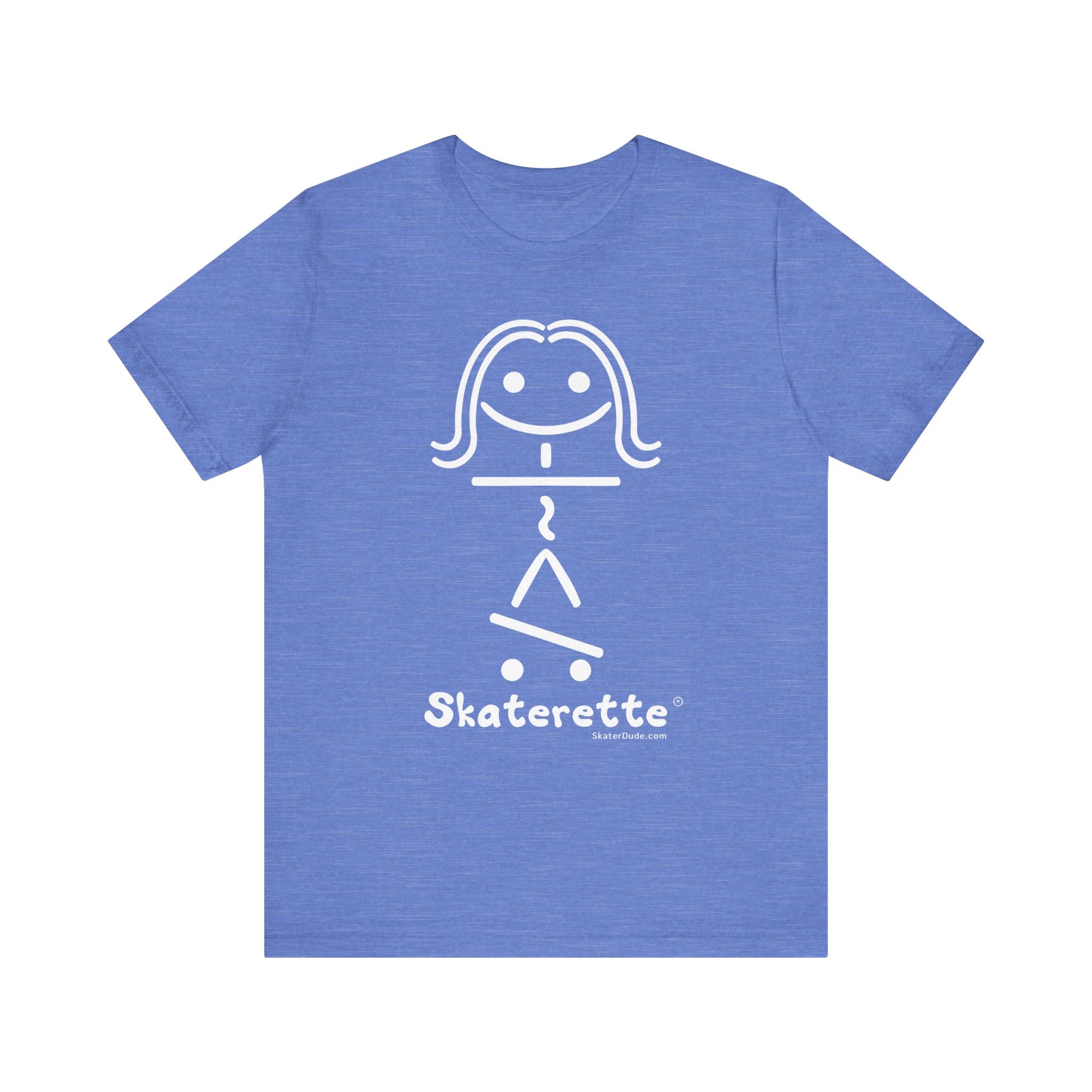 Skaterette Unisex Jersey Tee - Fun Skateboard Graphic Shirt for Skateboard Lovers, Cool Gift for Skaters, Casual Wear, Streetwear, [...]
