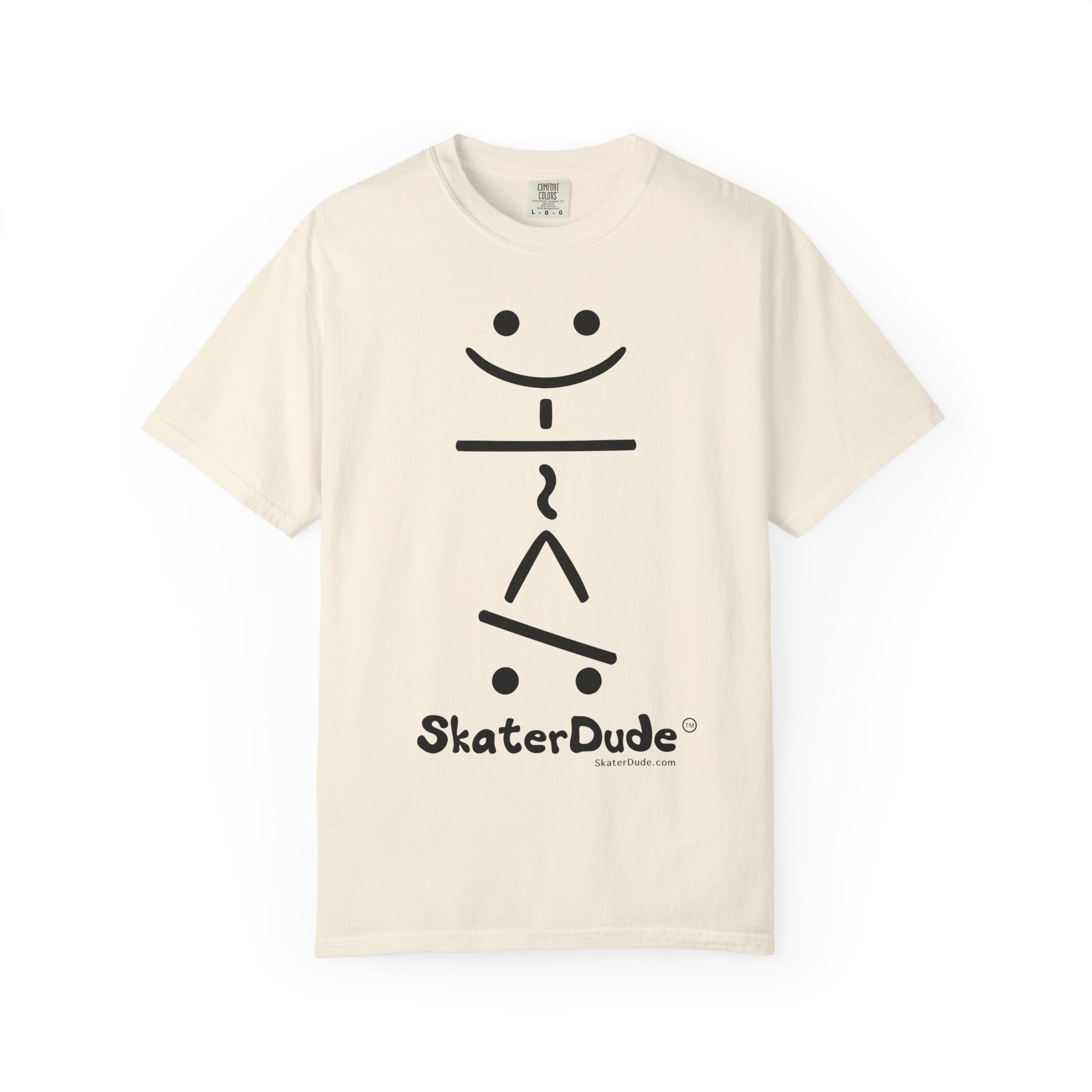 Skater Dude Unisex Garment-Dyed T-Shirt, Skateboard Shirt, Casual Tee, Trendy Apparel, Streetwear, Gift for Skaters