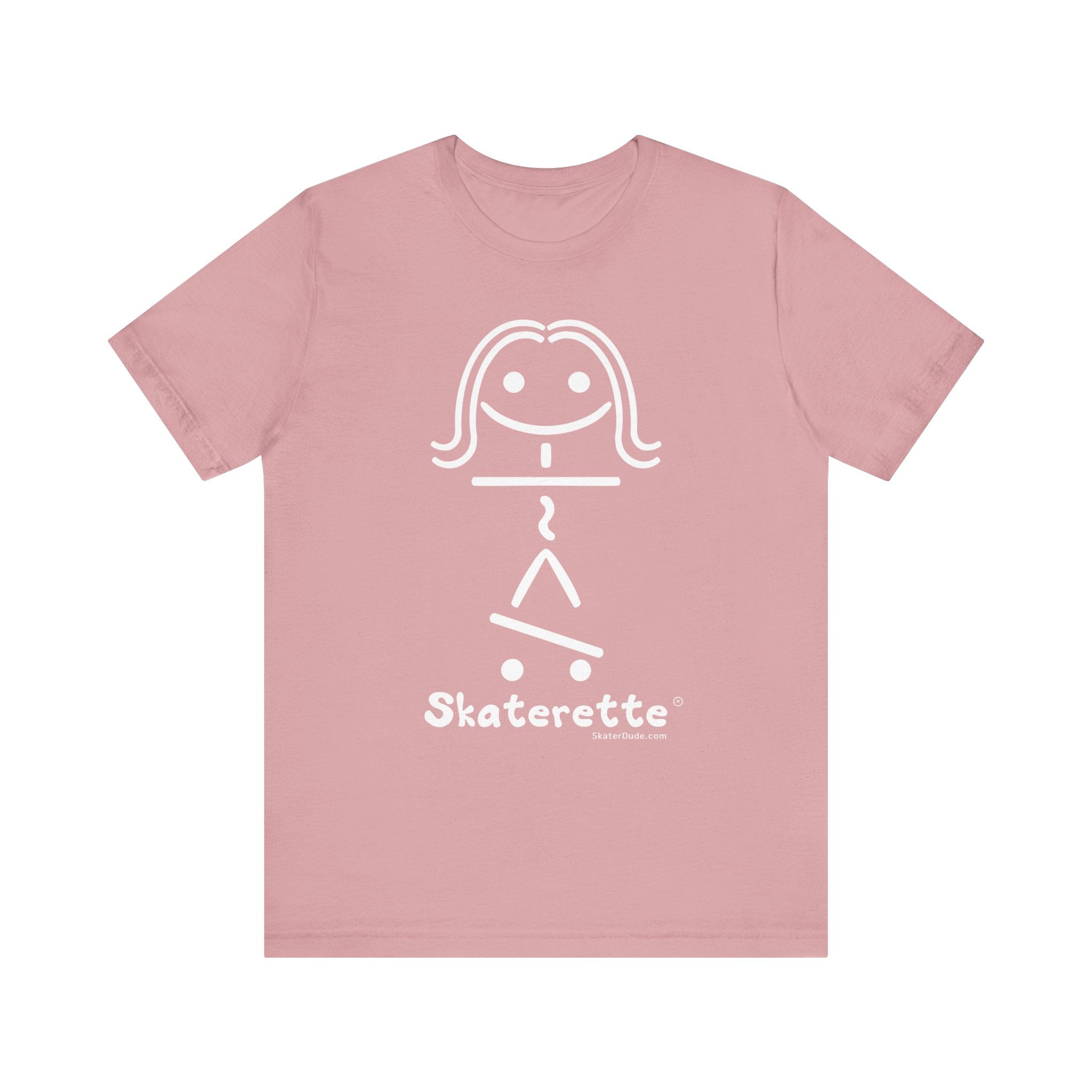 Skaterette Unisex Jersey Tee - Fun Skateboard Graphic Shirt for Skateboard Lovers, Cool Gift for Skaters, Casual Wear, Streetwear, [...]
