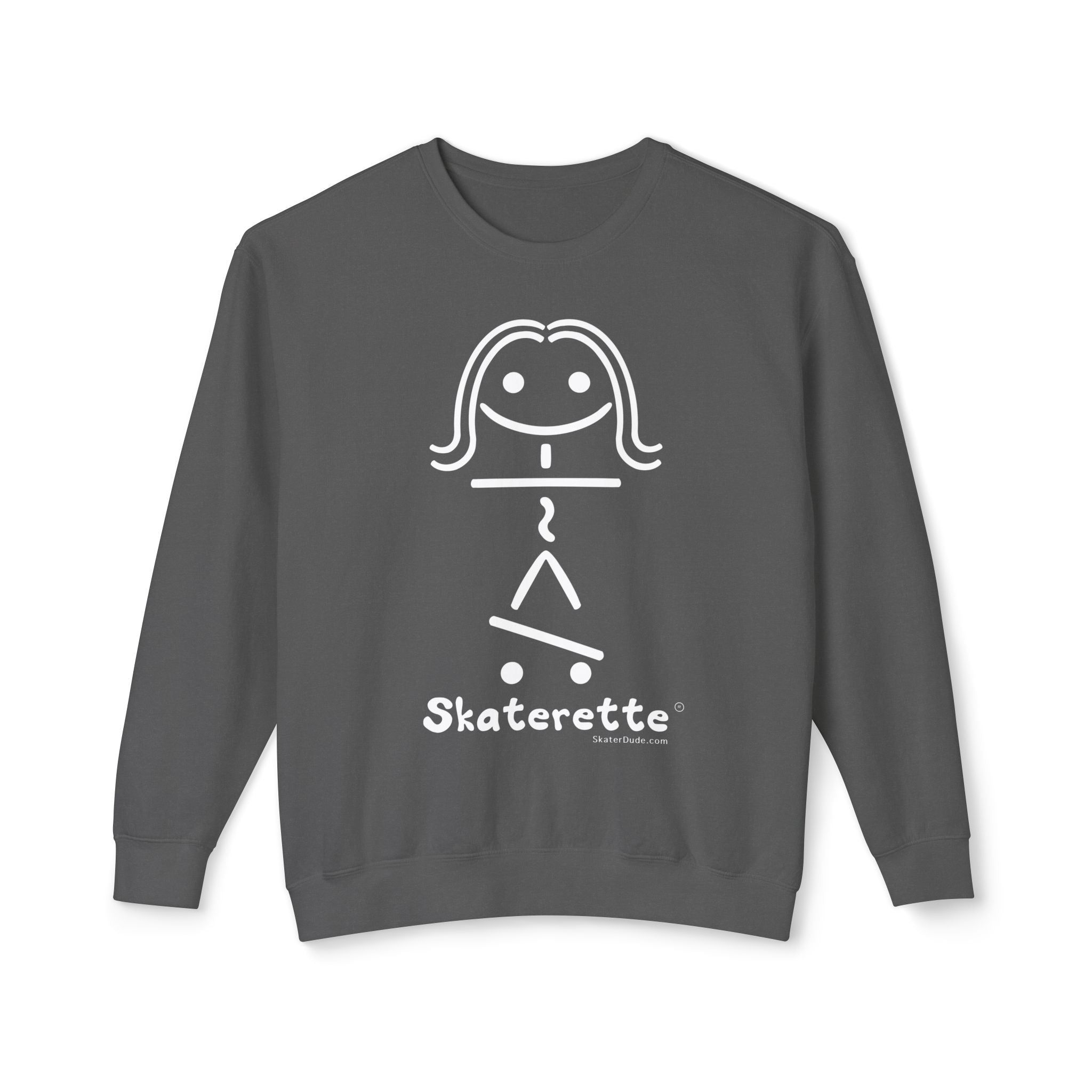 Skaterette Unisex Lightweight Crewneck Sweatshirt | Casual Skate Style, Gift for Skaters, Trendy Streetwear, Comfortable Layering, [...]