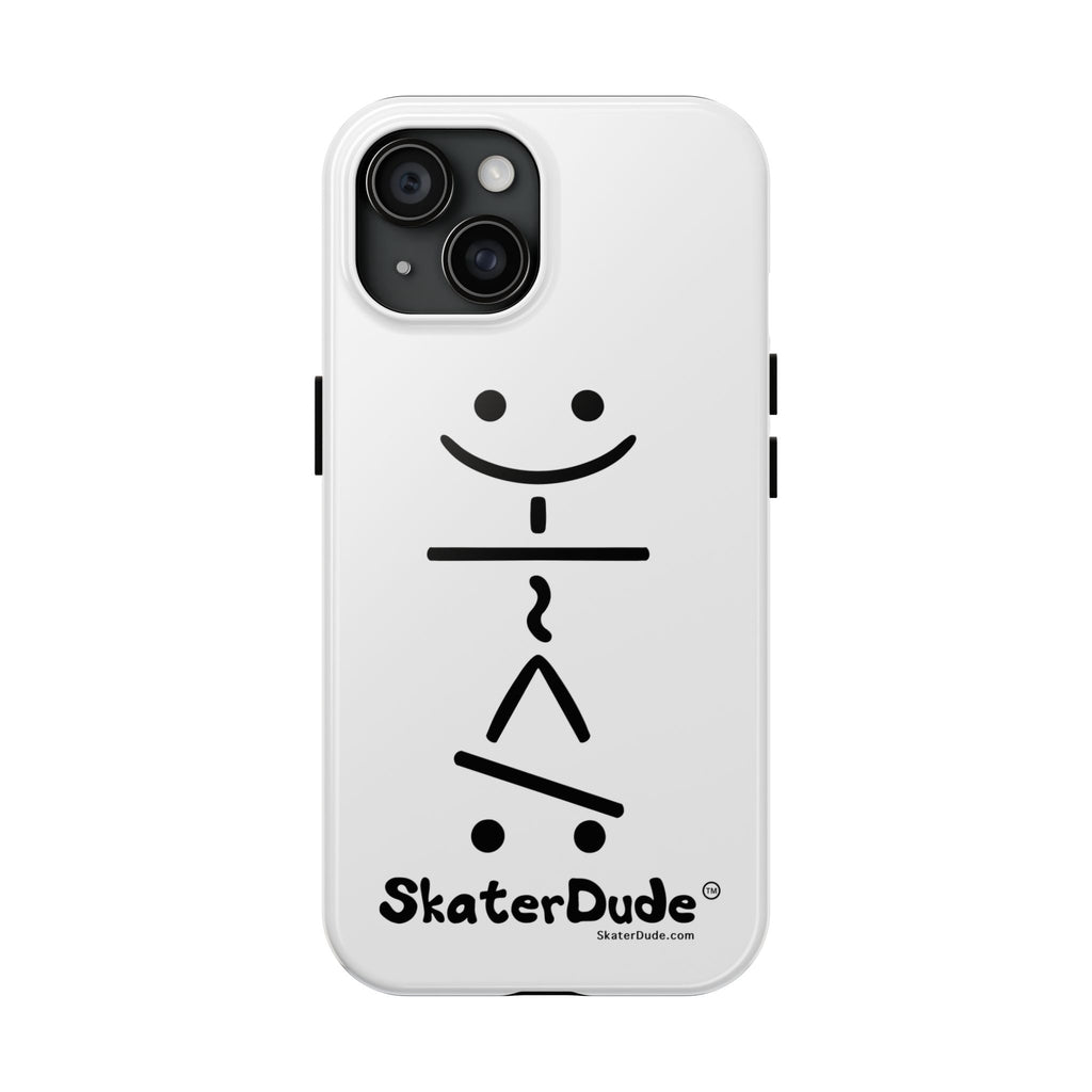 Skater Dude Tough Phone Case | Durable Phone Cover for Skateboard Lovers, Gift for Teens, Unique Phone Accessories, Skate Style