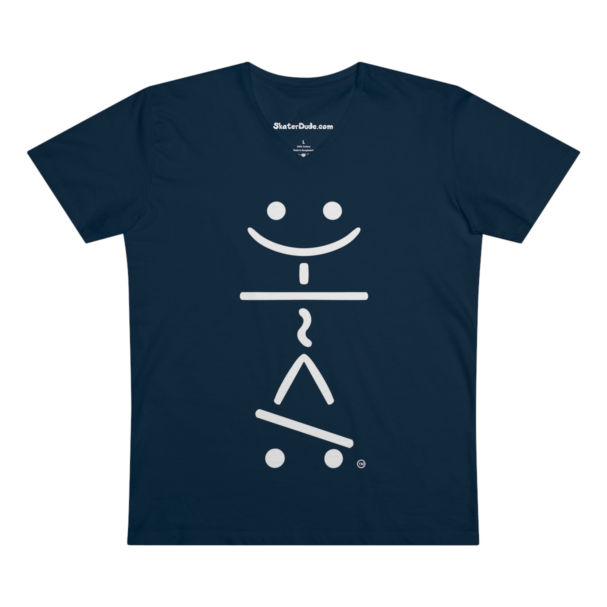 Cool Skateboarding V-Neck T-Shirt, Men's Casual Tee, Skate Style Shirt, Gift for Skaters, Trendy Streetwear, Summer Fashion