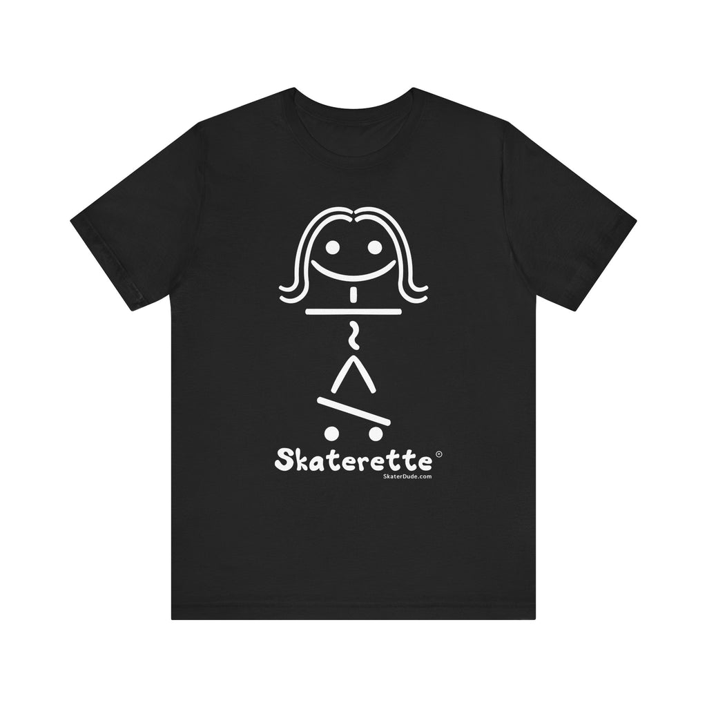 Skaterette Unisex Jersey Tee - Fun Skateboard Graphic Shirt for Skateboard Lovers, Cool Gift for Skaters, Casual Wear, Streetwear, [...]