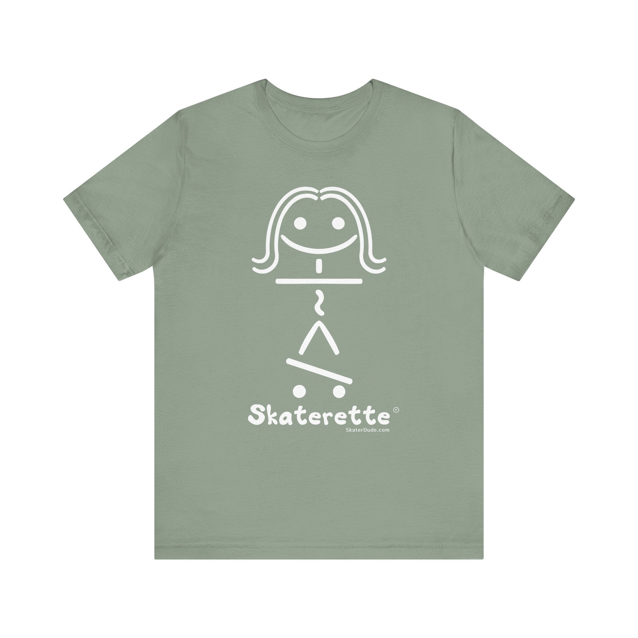 Skaterette Unisex Jersey Tee - Fun Skateboard Graphic Shirt for Skateboard Lovers, Cool Gift for Skaters, Casual Wear, Streetwear, [...]