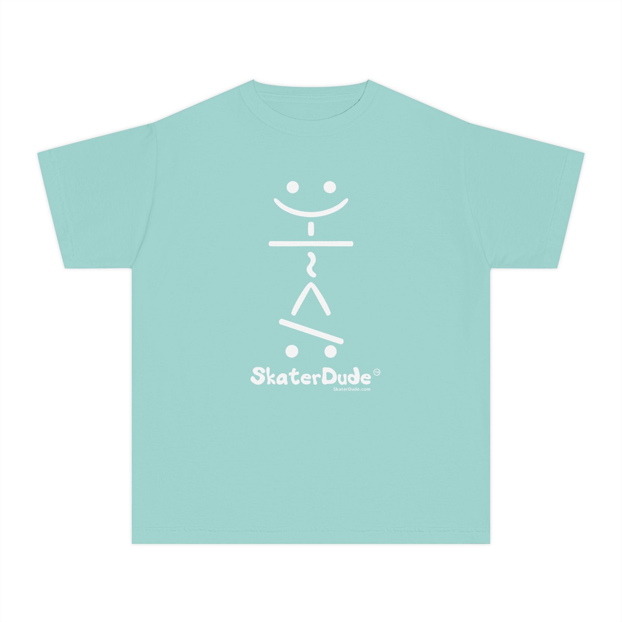 SkaterDude Youth Tee, Cool Youth T-Shirt, Skateboard Shirt for Kids, Casual Graphic Tee, Birthday Gift for Young Skaters
