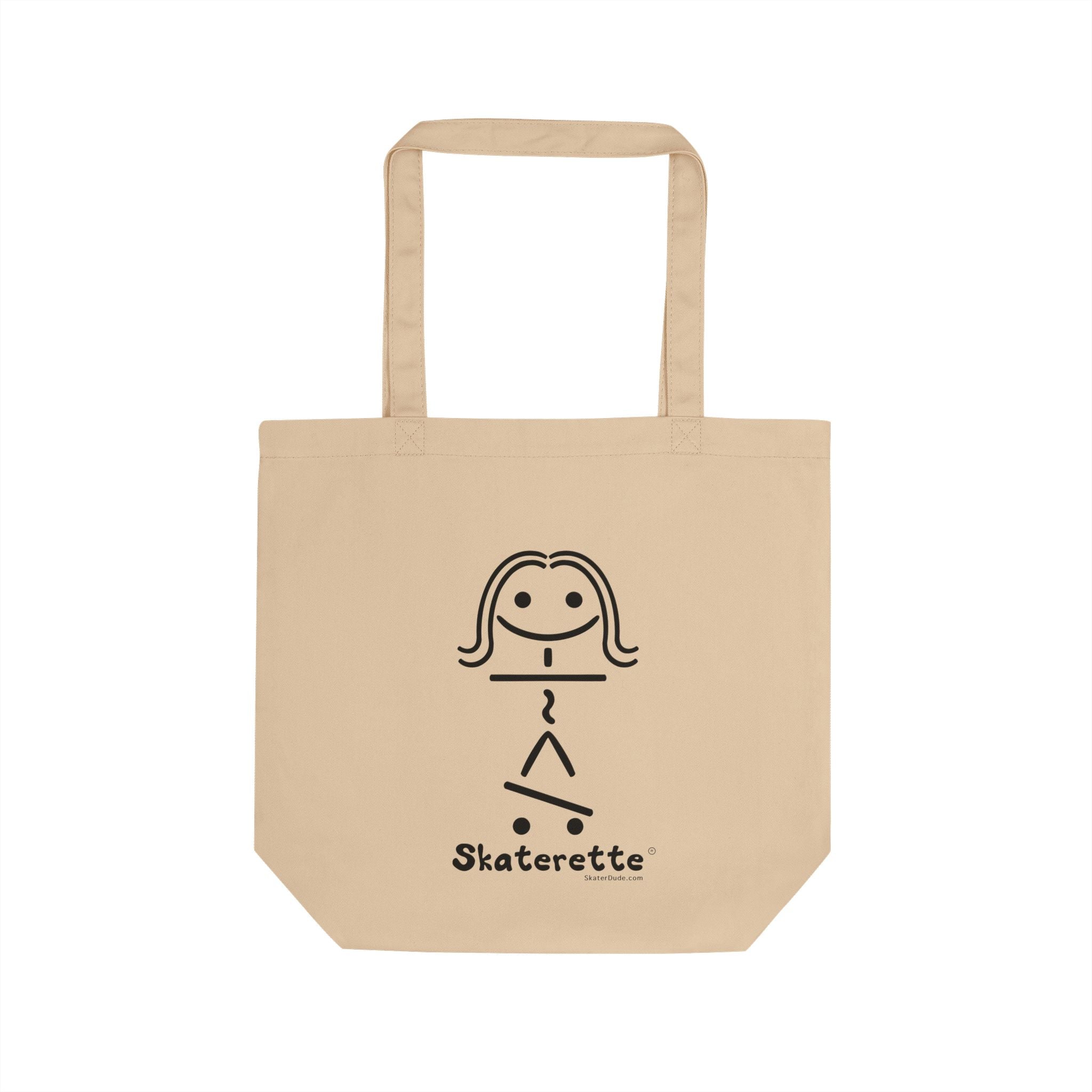 Eco-Friendly Skaterette Tote Bag, Perfect for Skate Lovers, Shopping, Beach Days, Gifts, and Everyday Use