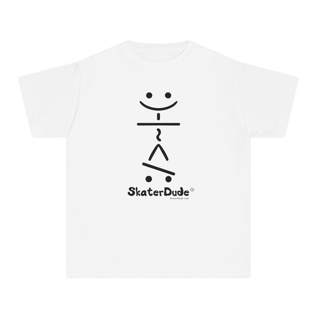 SkaterDude Youth Tee, Cool Youth T-Shirt, Skateboard Shirt for Kids, Casual Graphic Tee, Birthday Gift for Young Skaters