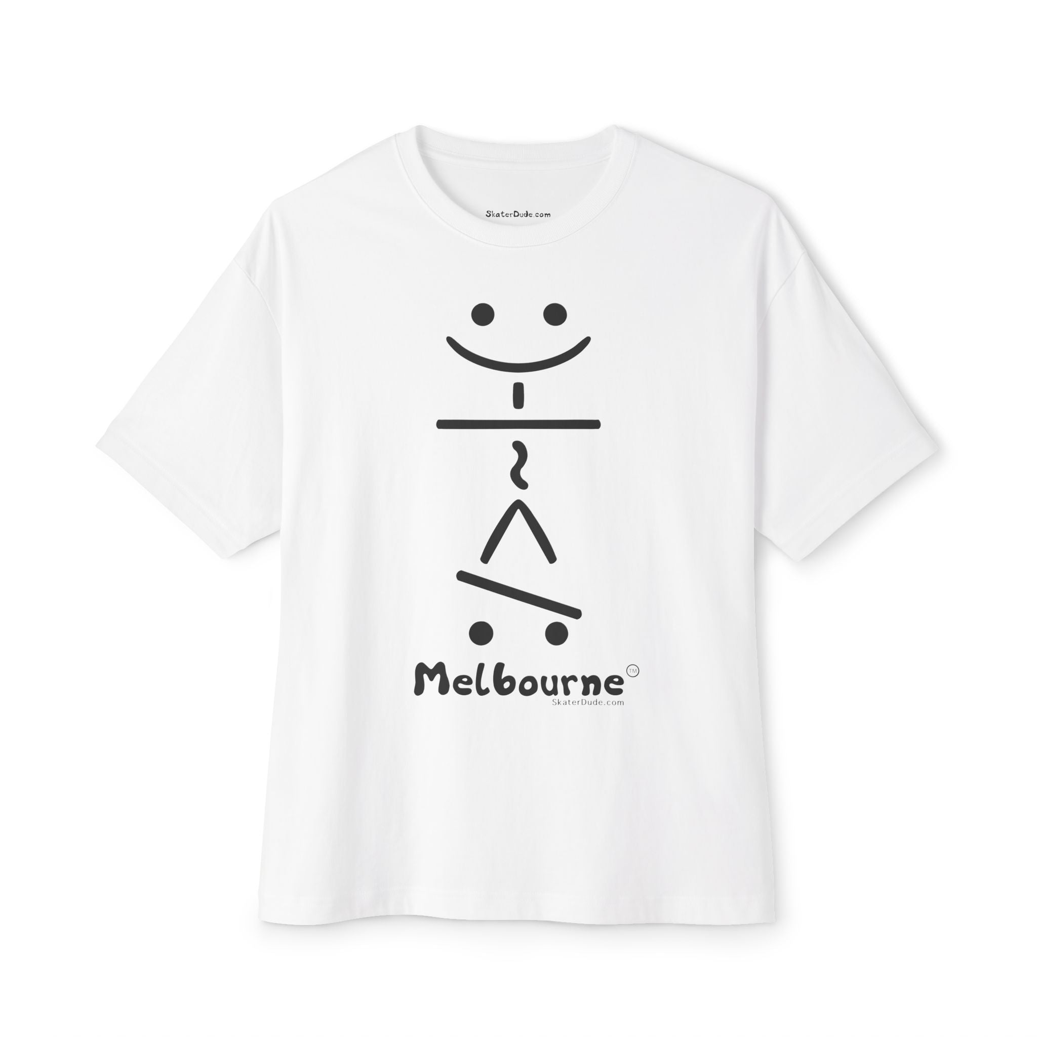 Chic Urban Graphic Tee, Streetwear T-Shirt, Casual Unisex Top, Skateboarding Apparel, Melbourne Inspired Design
