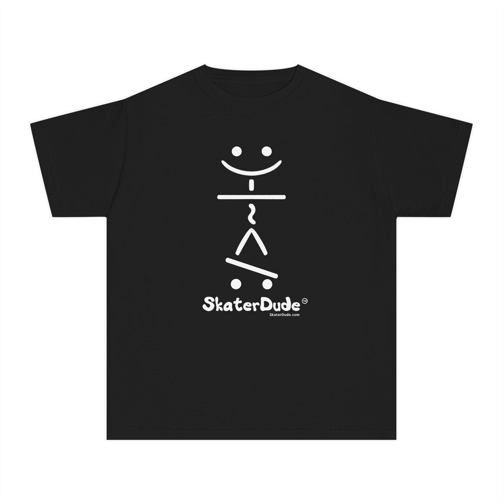 SkaterDude Youth Tee, Cool Youth T-Shirt, Skateboard Shirt for Kids, Casual Graphic Tee, Birthday Gift for Young Skaters