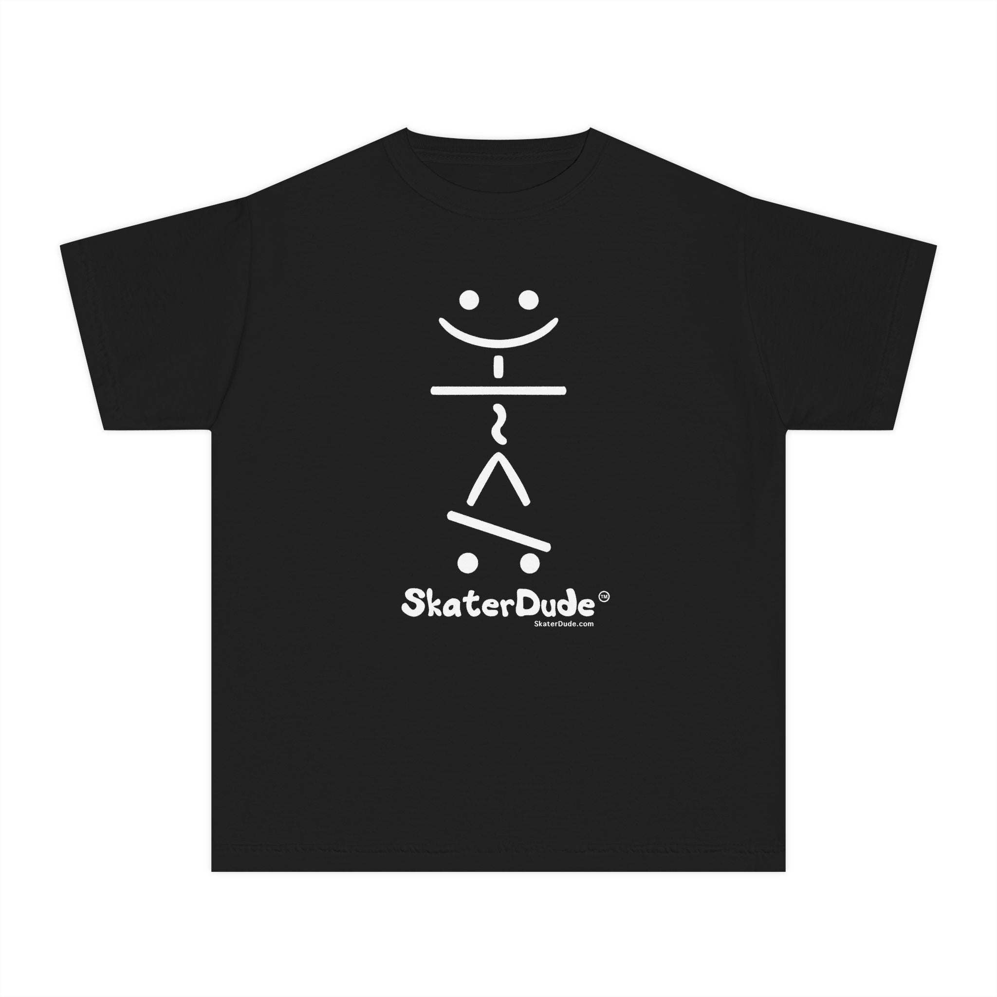 SkaterDude Youth Tee, Cool Youth T-Shirt, Skateboard Shirt for Kids, Casual Graphic Tee, Birthday Gift for Young Skaters