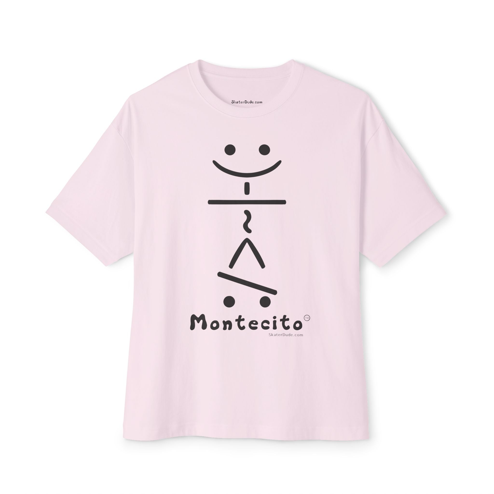 Montecito Graphic Oversized Tee, Casual Streetwear, Comfortable Gift, Summer Essential, Relaxed Fit Shirt