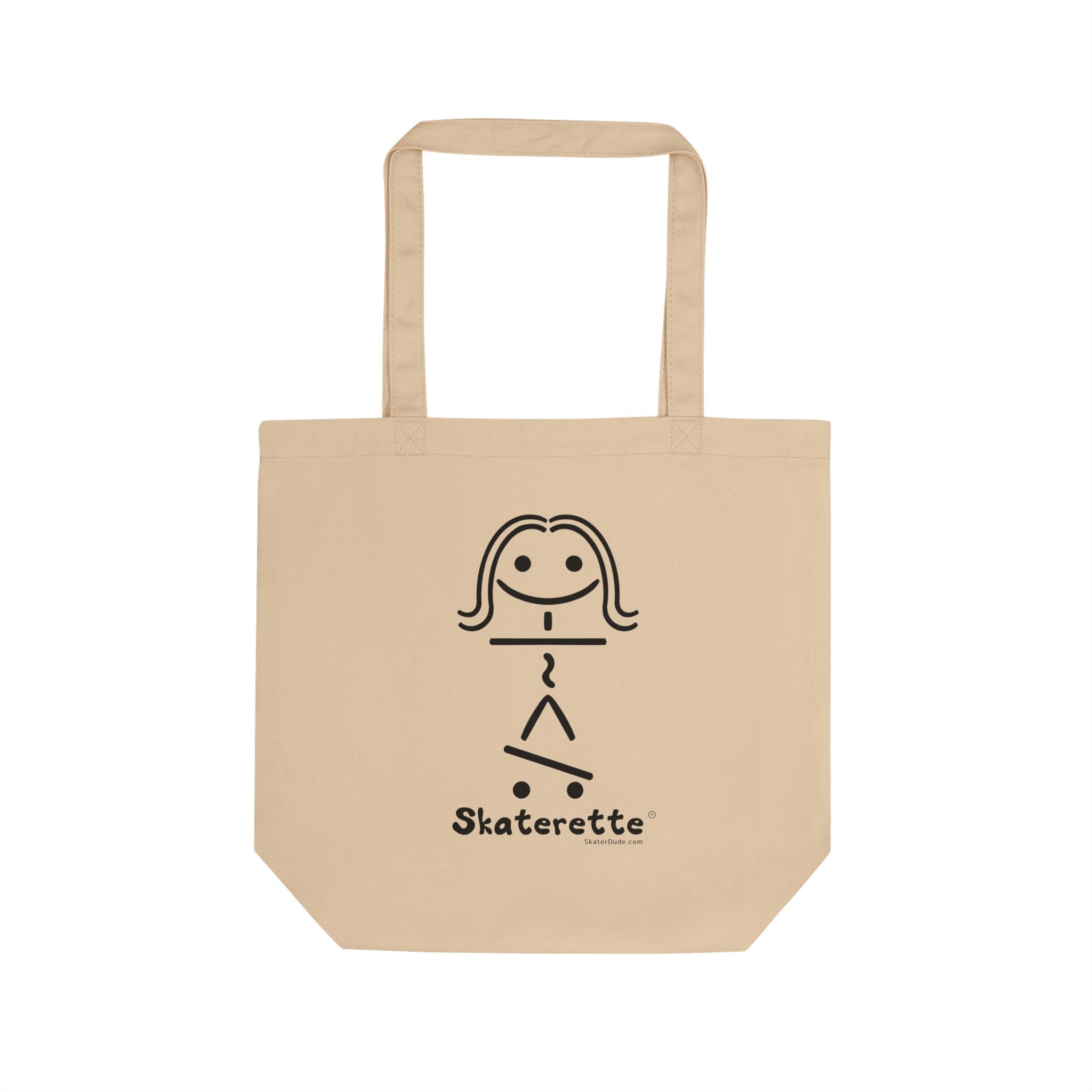 Eco-Friendly Skaterette Tote Bag, Perfect for Skate Lovers, Shopping, Beach Days, Gifts, and Everyday Use