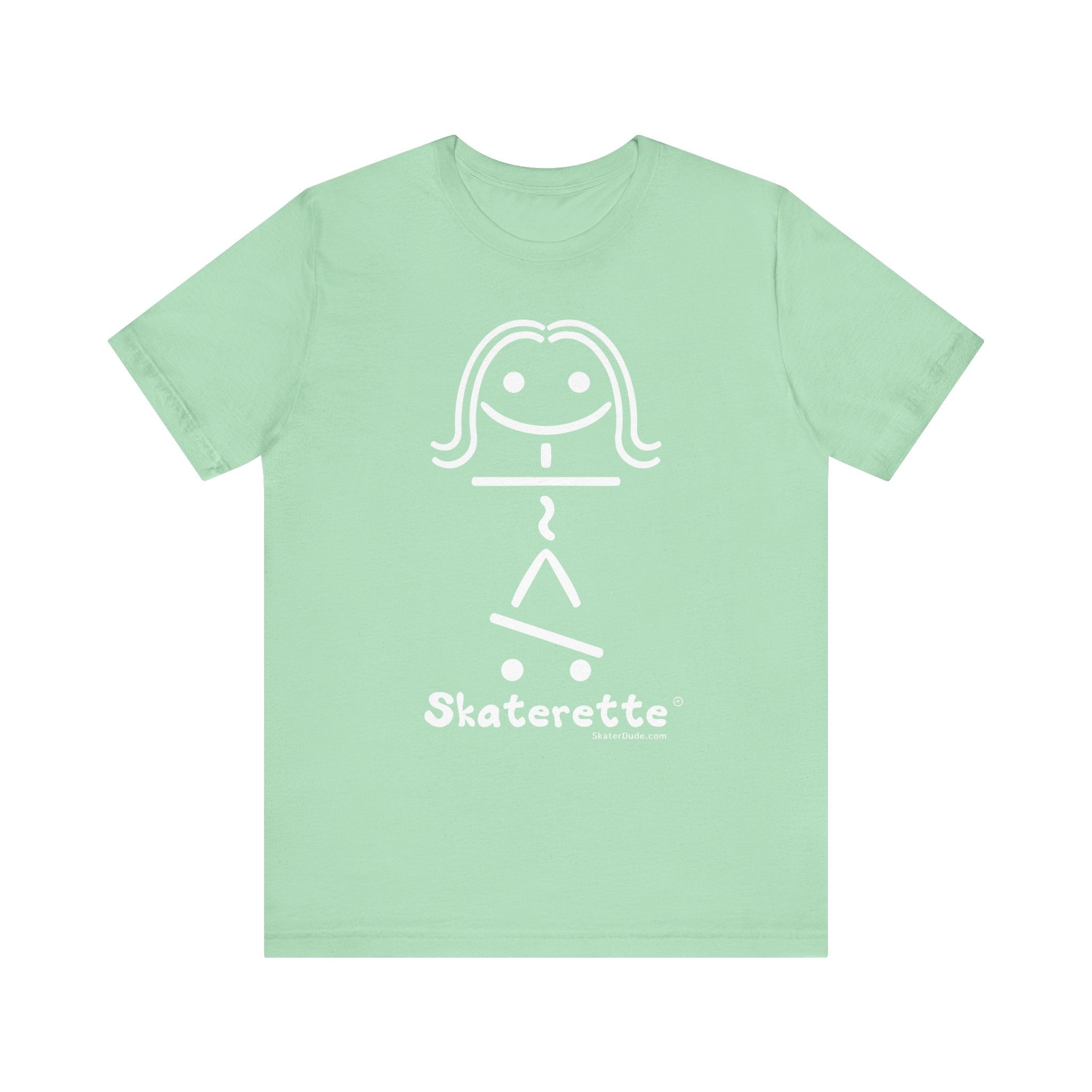 Skaterette Unisex Jersey Tee - Fun Skateboard Graphic Shirt for Skateboard Lovers, Cool Gift for Skaters, Casual Wear, Streetwear, [...]