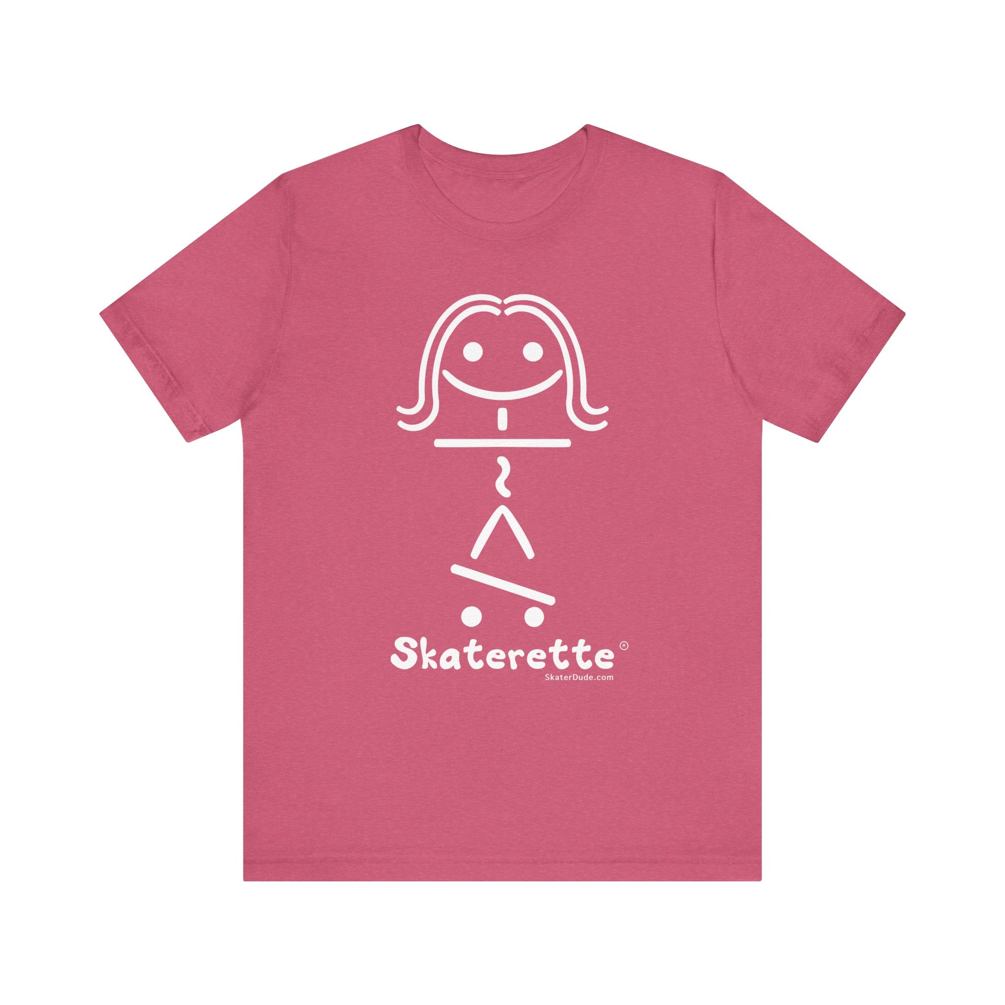 Skaterette Unisex Jersey Tee - Fun Skateboard Graphic Shirt for Skateboard Lovers, Cool Gift for Skaters, Casual Wear, Streetwear, [...]