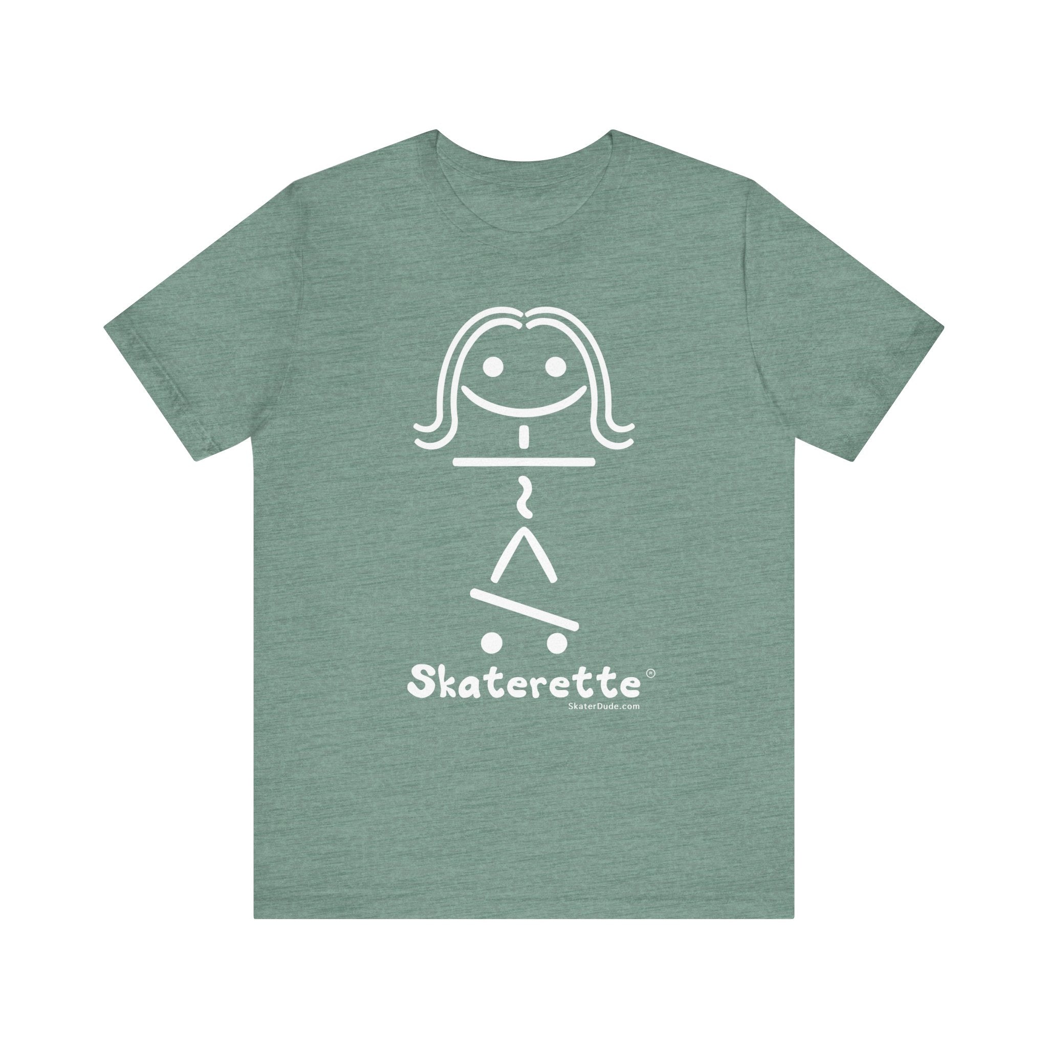 Skaterette Unisex Jersey Tee - Fun Skateboard Graphic Shirt for Skateboard Lovers, Cool Gift for Skaters, Casual Wear, Streetwear, [...]