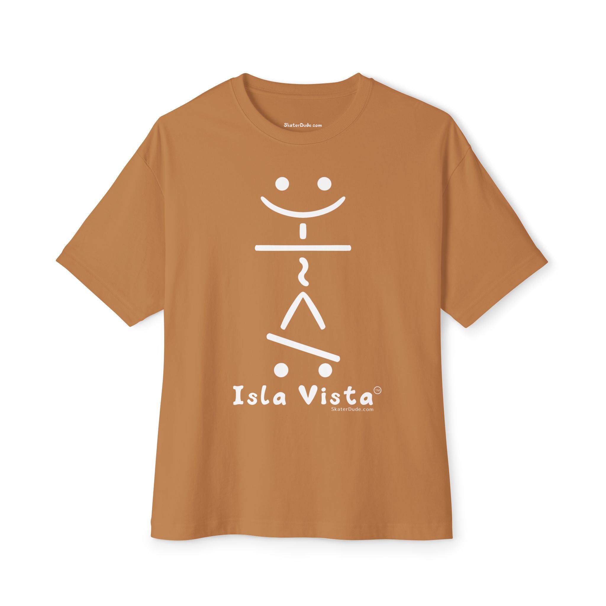 Isla Vista Graphic Oversized Tee - Relaxed Fit Streetwear, Perfect for Skate Lovers, Casual Outfits, Summer Vibes, Gift for Friends