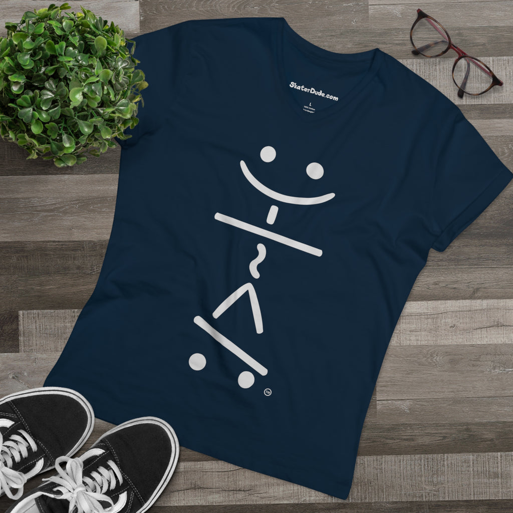 Cool Skateboarding V-Neck T-Shirt, Men's Casual Tee, Skate Style Shirt, Gift for Skaters, Trendy Streetwear, Summer Fashion