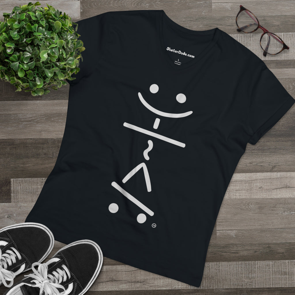 Cool Skateboarding V-Neck T-Shirt, Men's Casual Tee, Skate Style Shirt, Gift for Skaters, Trendy Streetwear, Summer Fashion